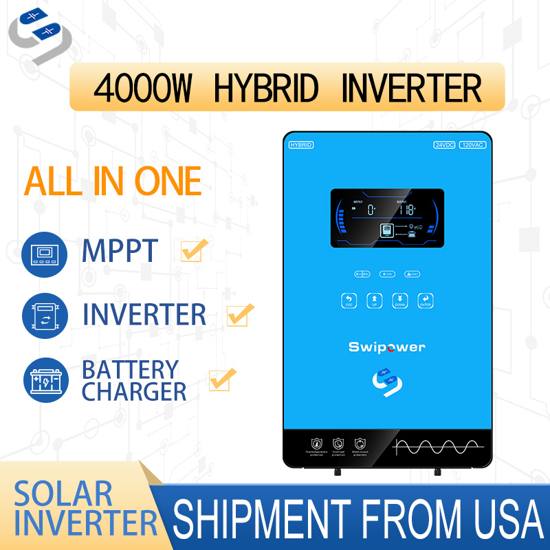 Flexible Solar Panel - CNSWIPOWER 4500VA ハイブリッドソーラーインバーター 24v 4000W 24VDC