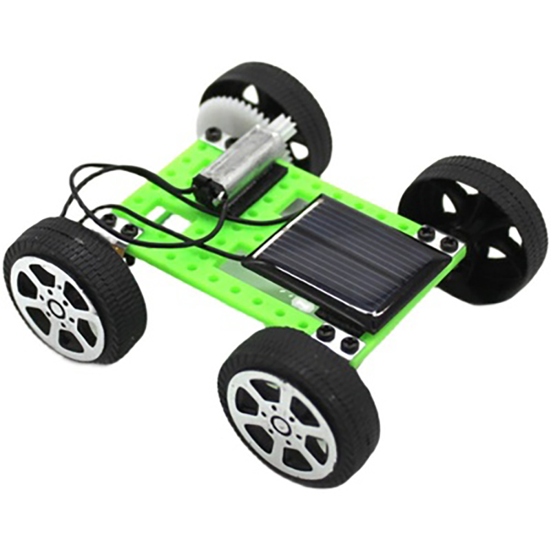 Renewable Energy Kits - DIY ソーラーカーミニ動力車キット子供のガジェット趣味楽しい子供のロボットカー組み立てキットギフト