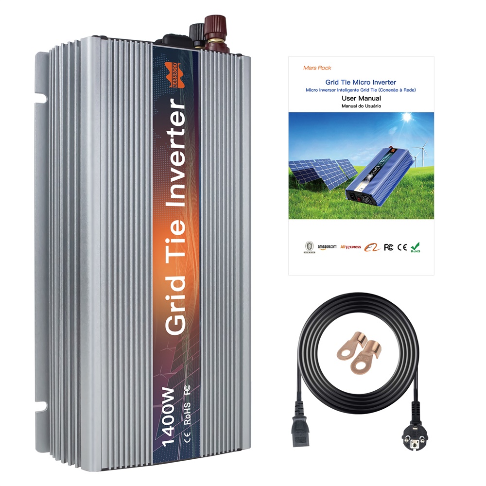 1000-1400 ワットグリッドタイマイクロソーラーインバ - Flexible Solar Panel のレビューと価格