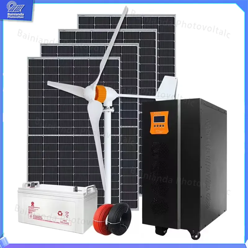 3KW 5KW 8KW ハイブリッド風力太陽光発電システム  - Renewable Energy Grid のレビューと価格