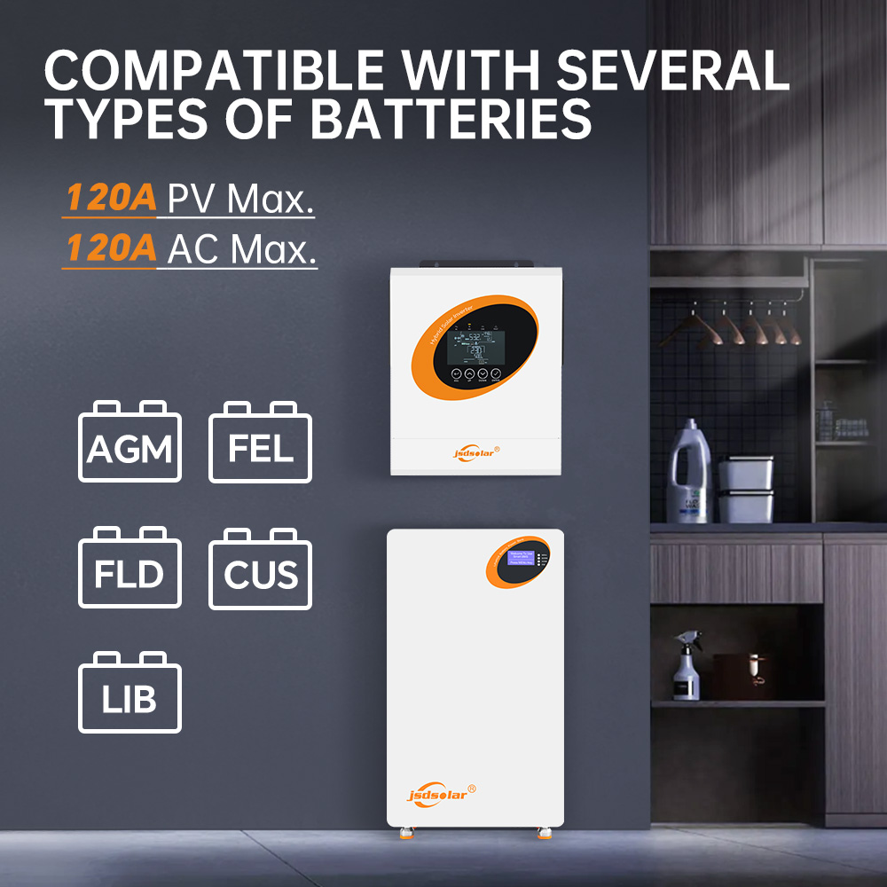 新型jsdsolar 6.5KW 48V ハイブリッドソーラ - Flexible Solar Panel のレビューと価格