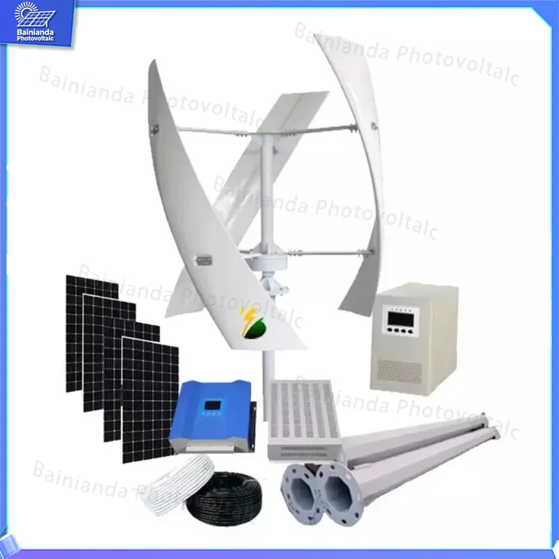 3KW 5KW 10KW ハイブリッド風力太陽光発電システム - Renewable Energy Grid のレビューと価格