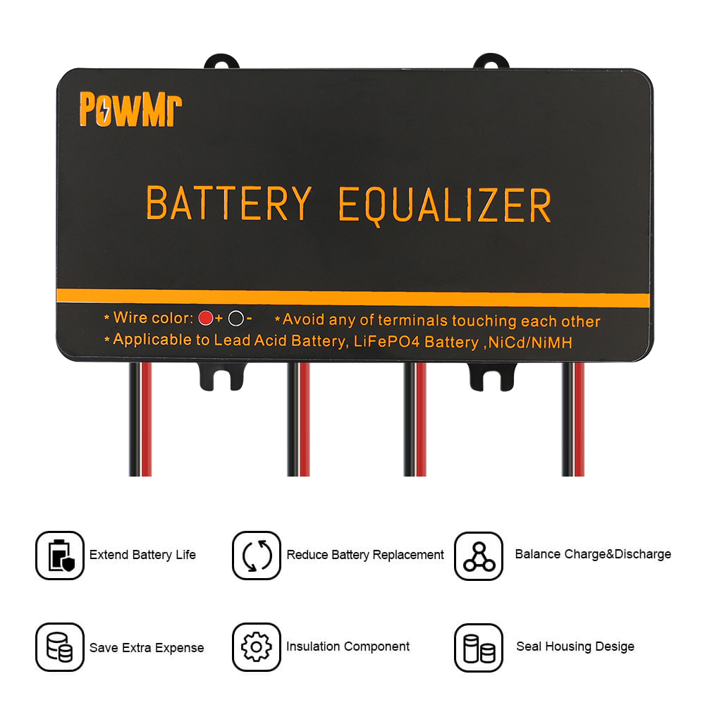 PowMr USA 24V 48V バッテリーイコライザー  - Renewable Energy Kits のレビューと価格