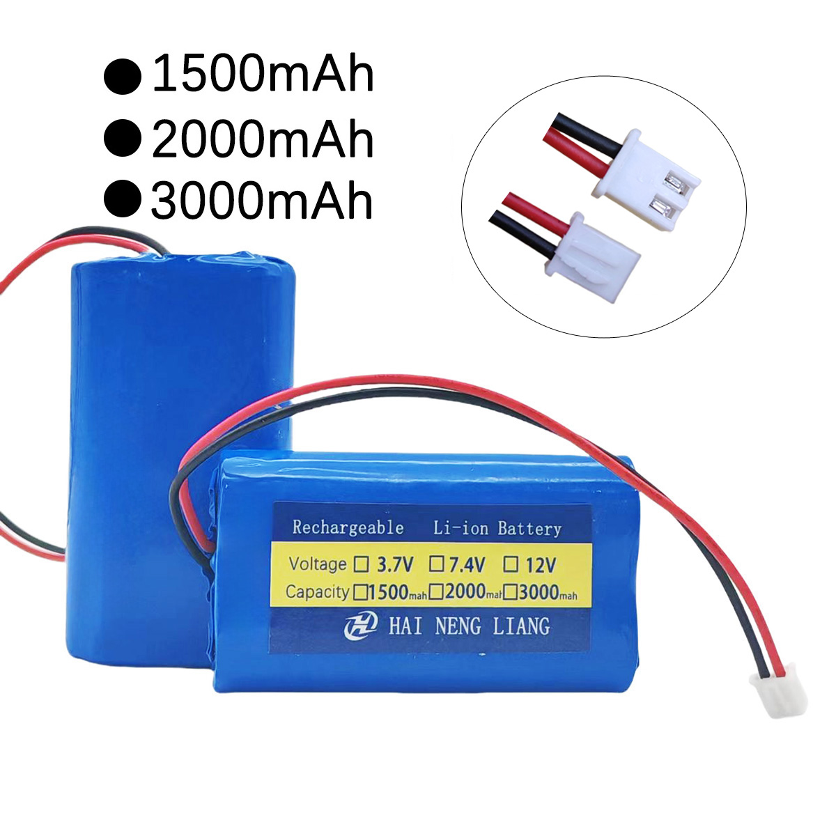 新型高エネルギー7.4V 18650バッテリー 2Sリン酸鉄 - Renewable Energy Technology のレビューと価格