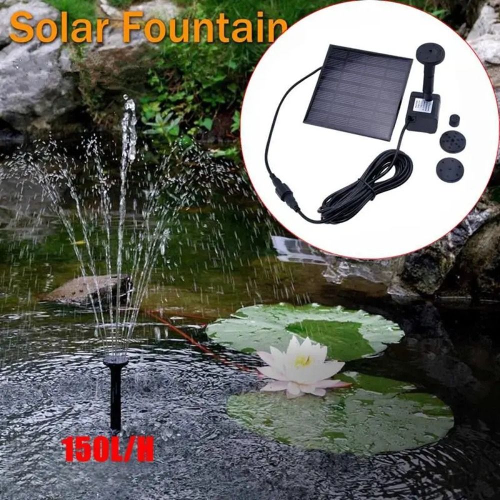 ソーラーパネルキット付きミニ噴水ポンプ,庭のプール,屋内,屋 - Renewable Energy Kits のレビューと価格