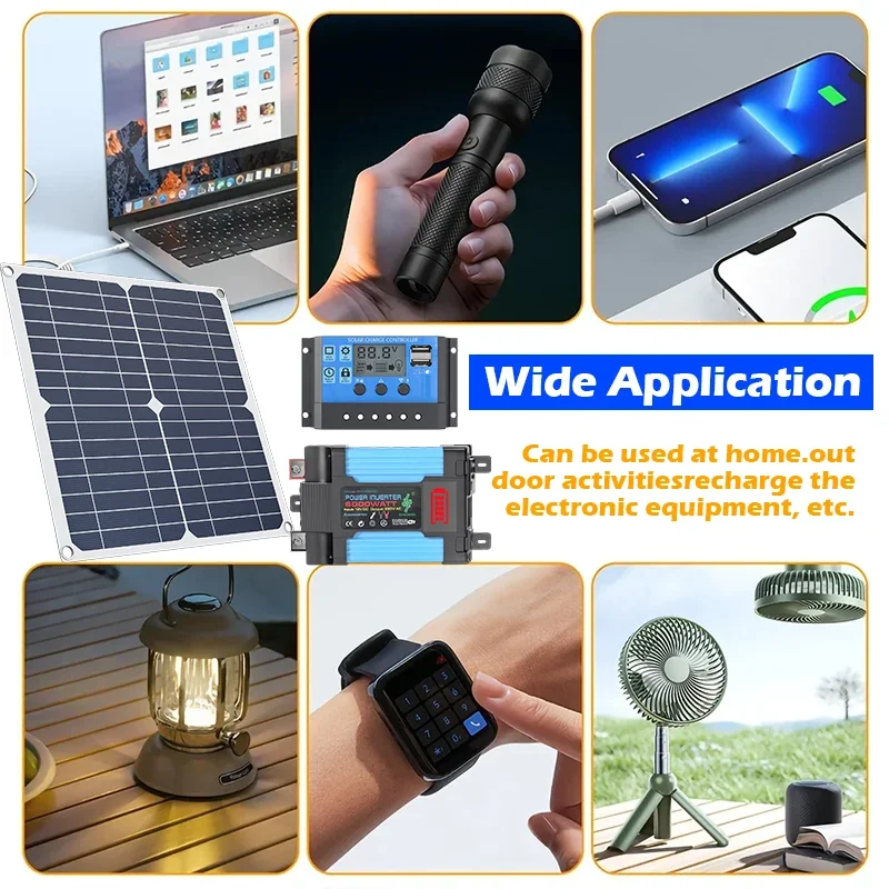 6000Wソーラーキットには200Wソーラーパネルとコントロ - Renewable Energy Kits のレビューと価格