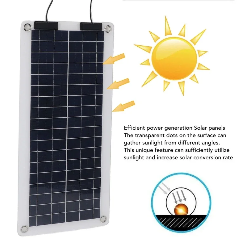 防水ソーラーパネル充電器,デュアル出力,ソーラーバッテリーの - Renewable Energy Kits のレビューと価格