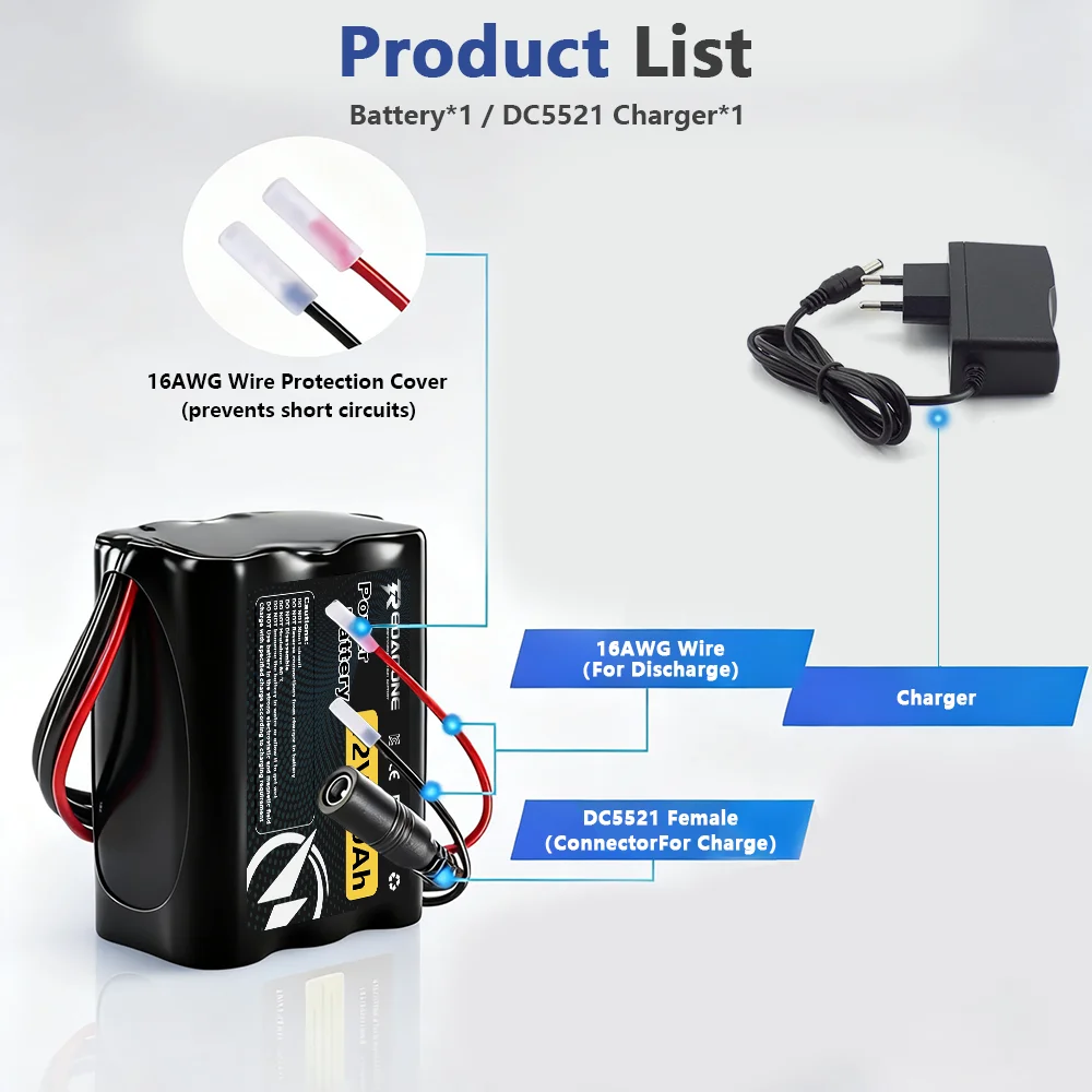 新しいユニバーサル6000mAh 12V充電式バッテリー、B - Renewable Energy Technology のレビューと価格