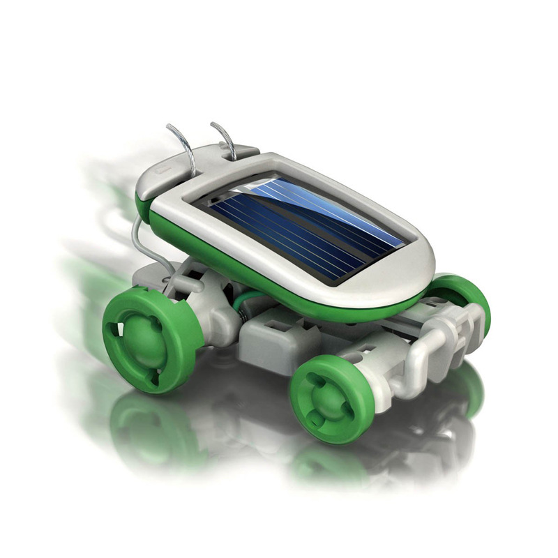 6-in-1 ソーラーパワーロボットキット組み立て船ファン風 - Renewable Energy Kits のレビューと価格